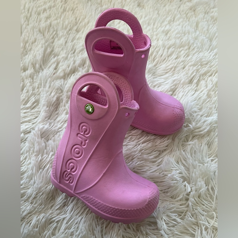 Crocs Toddler Rain Boots - size 6